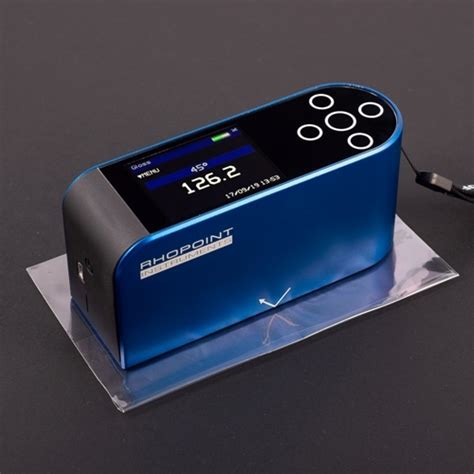 Gloss Meter Brand manufacturer|rhopoint gloss tester.